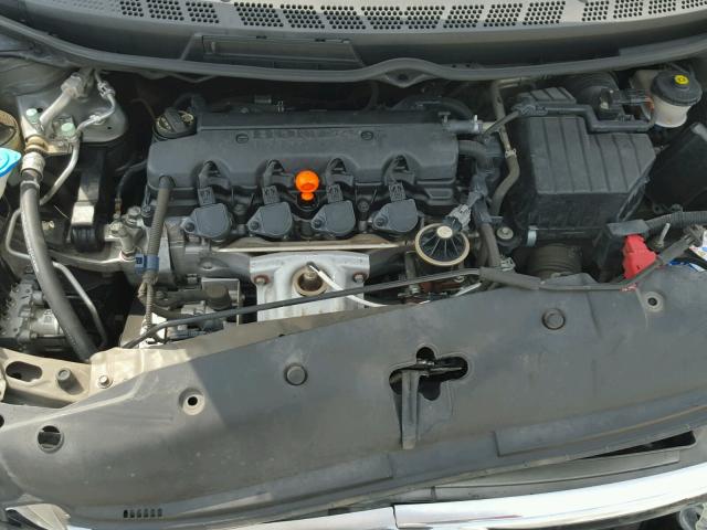 2HGFA16838H506103 - 2008 HONDA CIVIC EX ნაცრისფერი ფოტო 7