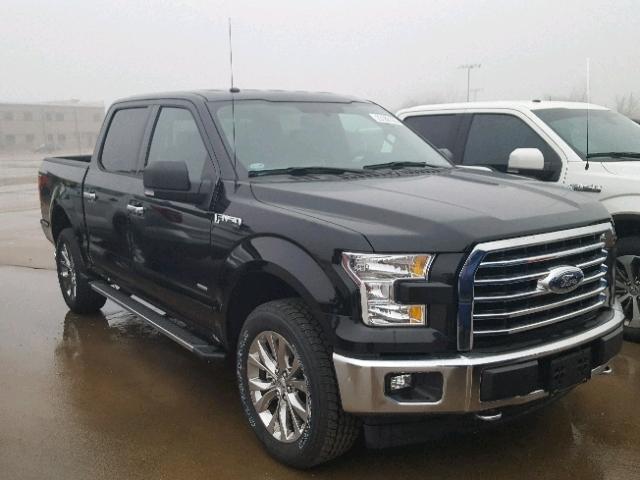 1FTEW1EG4HKC70493 - 2017 FORD F150 SUPER BLACK photo 1