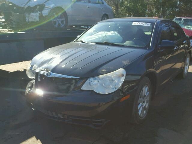 1C3LC46K68N151111 - 2008 CHRYSLER SEBRING LX BLACK photo 2