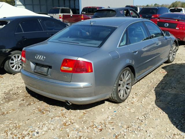 WAUML44E26N007126 - 2006 AUDI A8 L QUATT GRAY photo 4