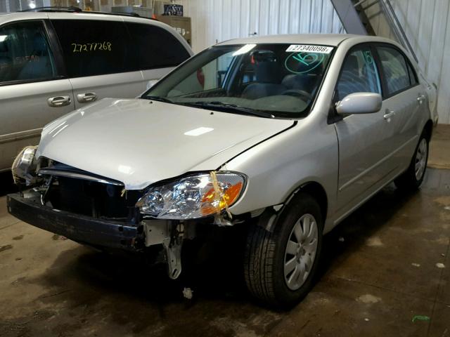 1NXBR32EX3Z094406 - 2003 TOYOTA COROLLA LE GRAY photo 2