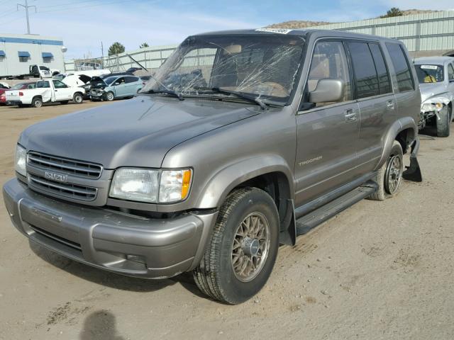 JACDJ58X5Y7J16129 - 2000 ISUZU TROOPER S GRAY photo 2