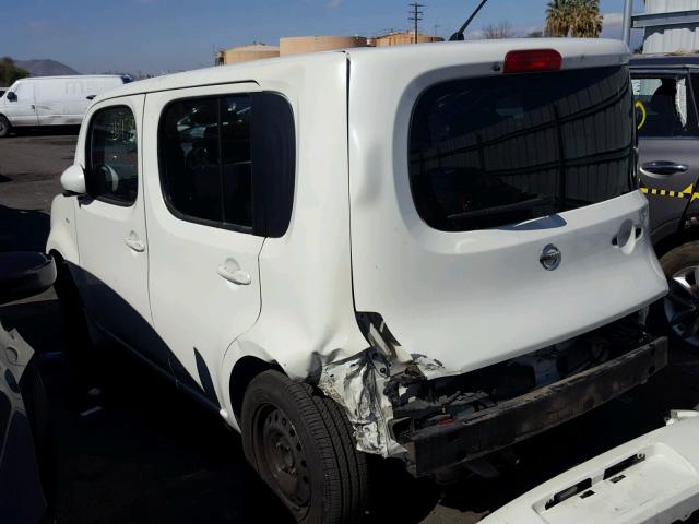 JN8AZ28R39T107164 - 2009 NISSAN CUBE BASE WHITE photo 3