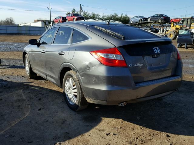 5J6TF3H33CL001720 - 2012 HONDA CROSSTOUR GRAY photo 3