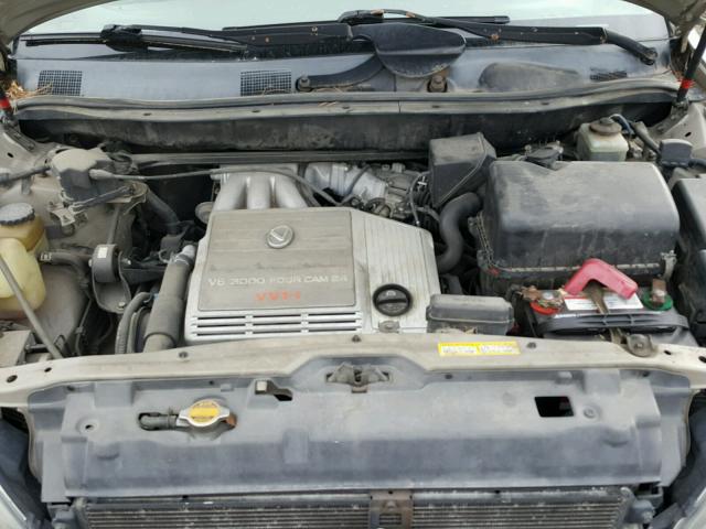 JT6GF10U0X0039257 - 1999 LEXUS RX 300 GOLD photo 7