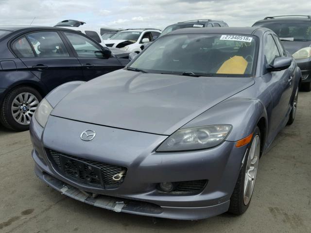 JM1FE173650149621 - 2005 MAZDA RX8 SILVER photo 2