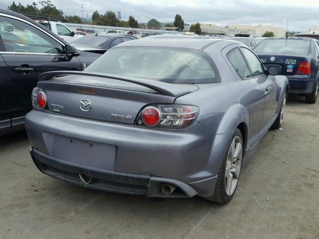 JM1FE173650149621 - 2005 MAZDA RX8 SILVER photo 4