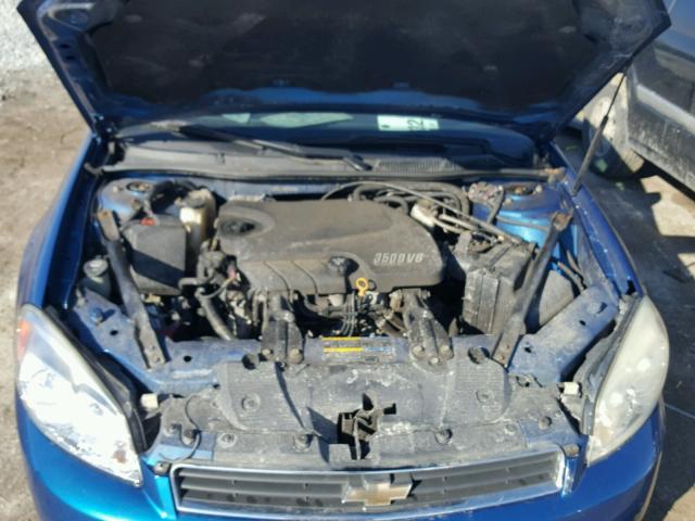 2G1WA5EK5A1126805 - 2010 CHEVROLET IMPALA LS BLUE photo 7