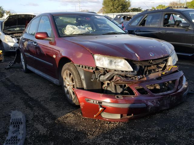 YS3FB49S631030367 - 2003 SAAB 9-3 LINEAR BURGUNDY photo 1