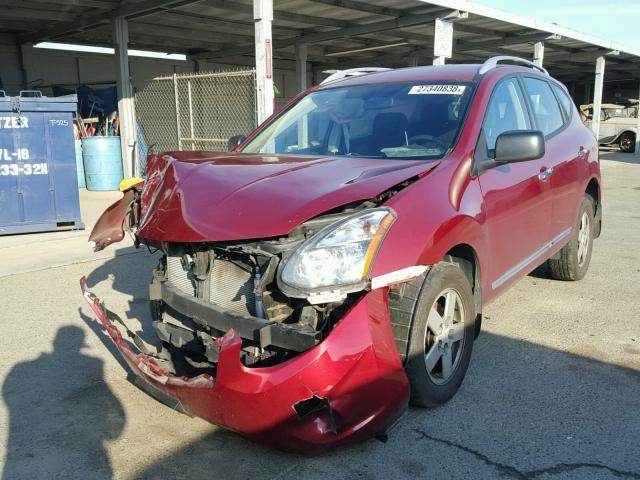JN8AS5MT3FW674766 - 2015 NISSAN ROGUE SELE RED photo 2