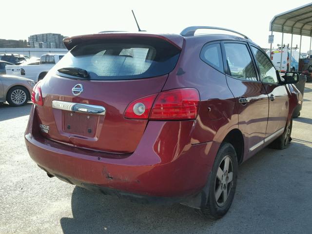 JN8AS5MT3FW674766 - 2015 NISSAN ROGUE SELE RED photo 4
