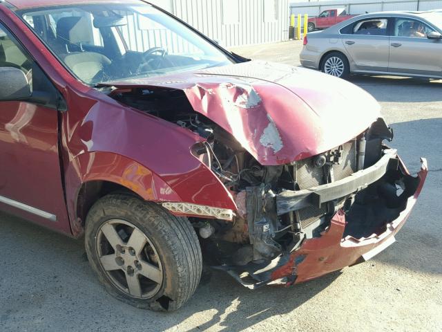 JN8AS5MT3FW674766 - 2015 NISSAN ROGUE SELE RED photo 9