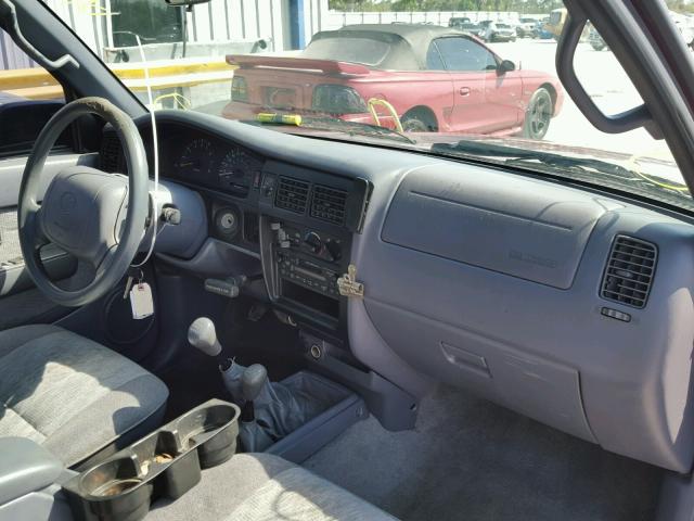 4TAWN72N8XZ556877 - 1999 TOYOTA TACOMA XTR RED photo 9