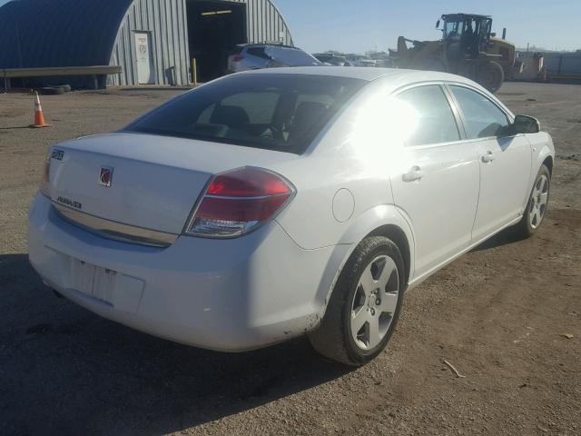 1G8ZS57BX9F164740 - 2009 SATURN AURA XE WHITE photo 4