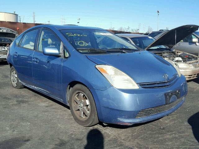 JTDKB20U840087671 - 2004 TOYOTA PRIUS BLUE photo 1