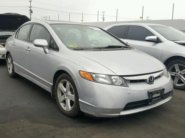 1HGFA168X7L063479 - 2007 HONDA CIVIC EX SILVER photo 1