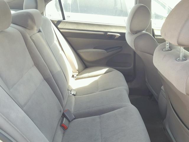 1HGFA168X7L063479 - 2007 HONDA CIVIC EX ვერცხლისფერი ფოტო 6