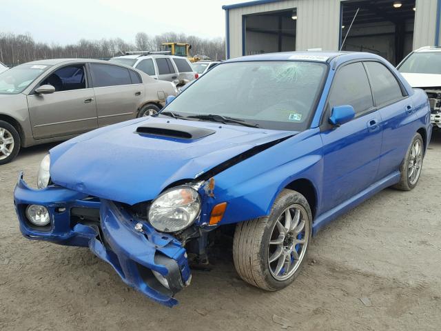 JF1GD29693H510283 - 2003 SUBARU IMPREZA WR BLUE photo 2