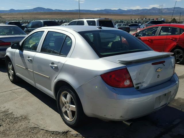 1G1AL58F187189996 - 2008 CHEVROLET COBALT LT SILVER photo 3