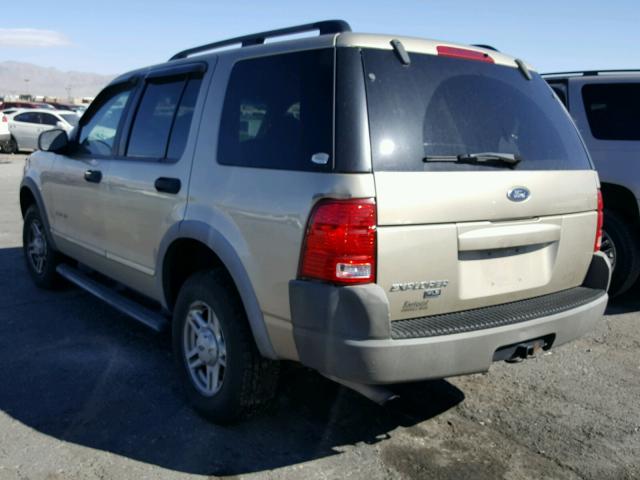 1FMZU72E52ZB19749 - 2002 FORD EXPLORER X TAN photo 3