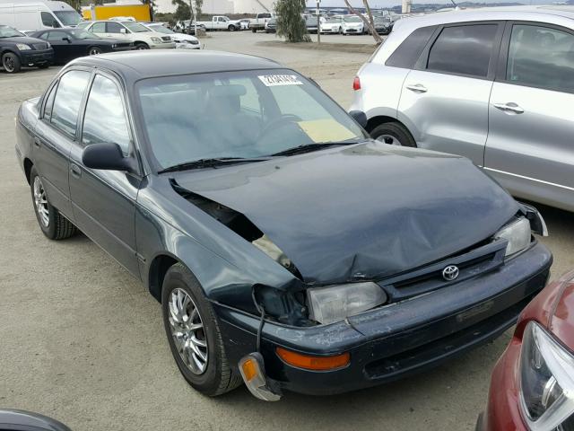 1NXBA02EXTZ421487 - 1996 TOYOTA COROLLA GREEN photo 1