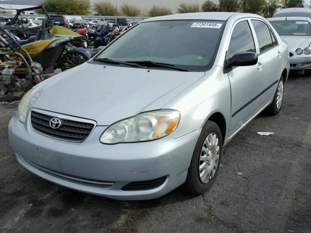 JTDBR32E770113687 - 2007 TOYOTA COROLLA CE GRAY photo 2