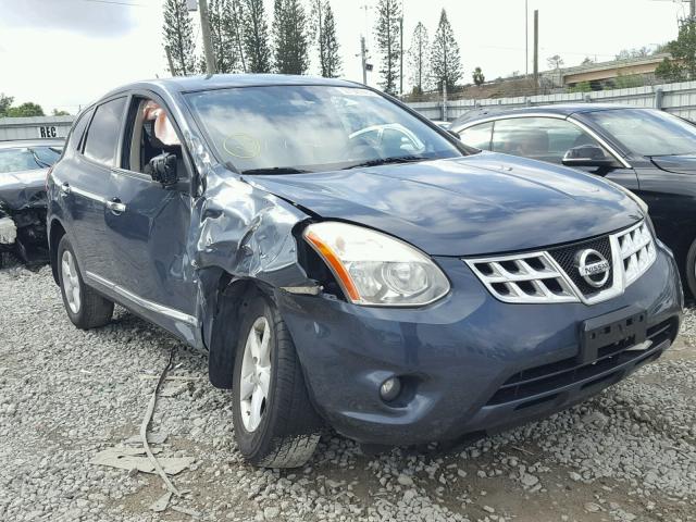 JN8AS5MV5CW708414 - 2012 NISSAN ROGUE S BLUE photo 1