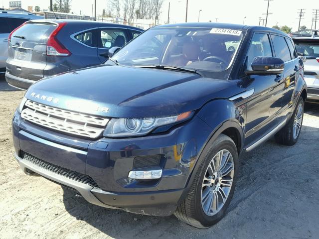 SALVV2BG1CH656462 - 2012 LAND ROVER RANGE ROVE BLUE photo 2