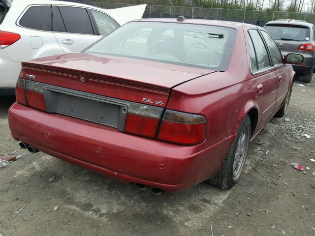 1G6KS54Y04U157660 - 2004 CADILLAC SEVILLE SL RED photo 4