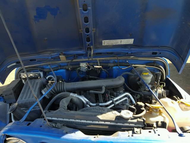 1J4FA49S53P329219 - 2003 JEEP WRANGLER / BLUE photo 7