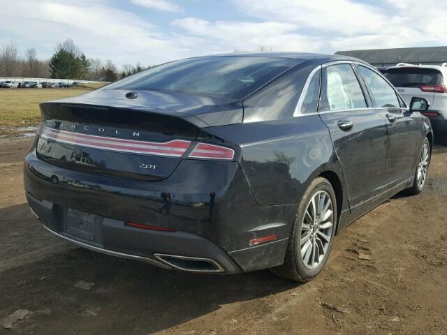 3LN6L5A93HR622028 - 2017 LINCOLN MKZ PREMIE BLACK photo 4