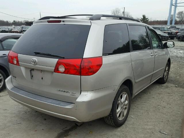 5TDBA23C06S069381 - 2006 TOYOTA SIENNA LE SILVER photo 4