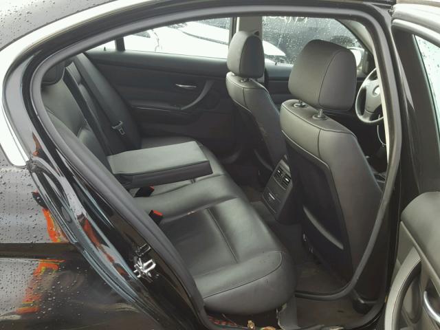 WBAVB33516KR75321 - 2006 BMW 330 I BLACK photo 6