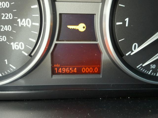 WBAVB33516KR75321 - 2006 BMW 330 I BLACK photo 8