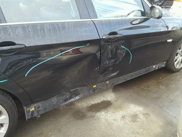 WBAVB33516KR75321 - 2006 BMW 330 I BLACK photo 9