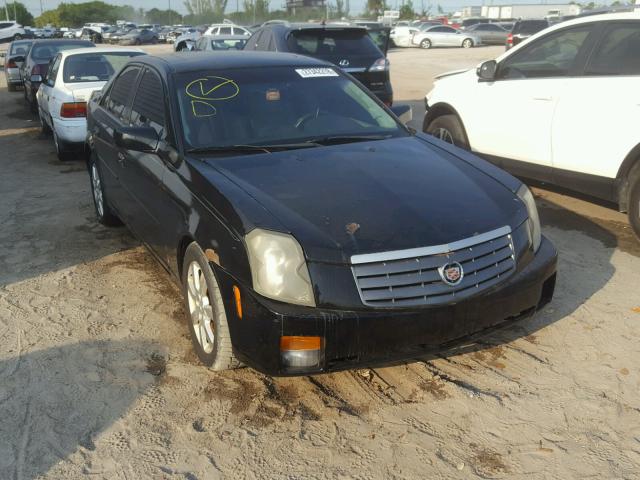 1G6DM57T770114853 - 2007 CADILLAC CTS BLACK photo 1