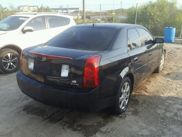 1G6DM57T770114853 - 2007 CADILLAC CTS BLACK photo 4