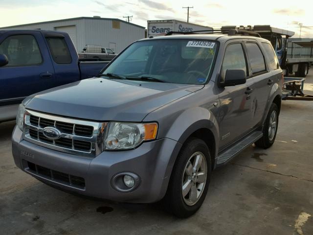 1FMCU03188KA63316 - 2008 FORD ESCAPE XLT BLUE photo 2