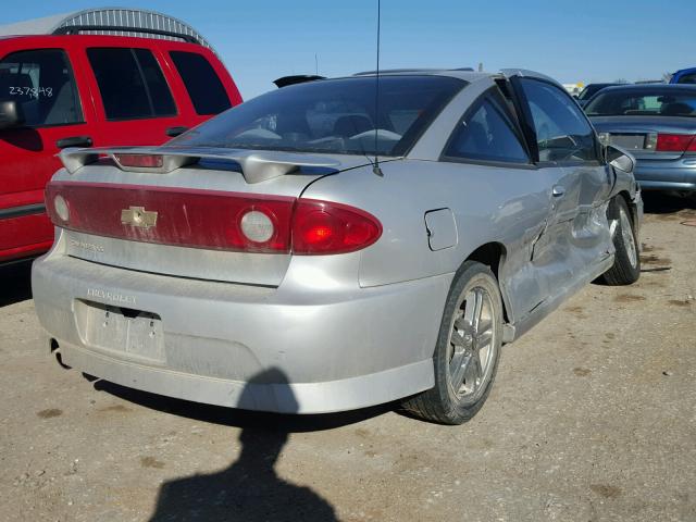 3G1JH12F54S161536 - 2004 CHEVROLET CAVALIER L SILVER photo 4