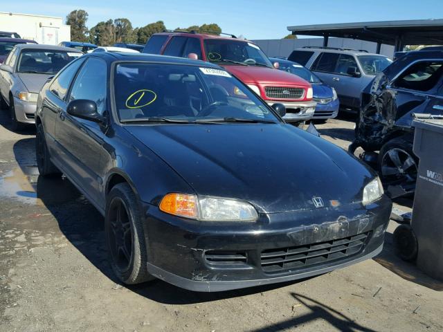 2HGEJ1223RH528214 - 1994 HONDA CIVIC EX BLACK photo 1