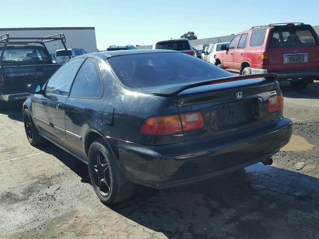 2HGEJ1223RH528214 - 1994 HONDA CIVIC EX BLACK photo 3