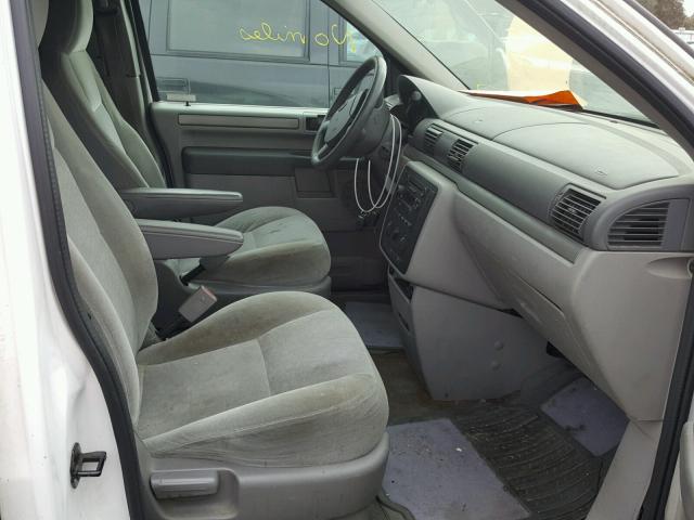 2FTZA54686BA24733 - 2006 FORD FREESTAR WHITE photo 5