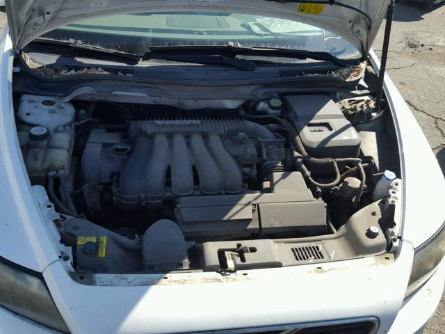 YV1MS390352119330 - 2005 VOLVO S40 2.4I WHITE photo 7