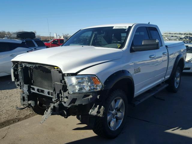 1C6RR7GT9DS531575 - 2013 RAM 1500 SLT WHITE photo 2