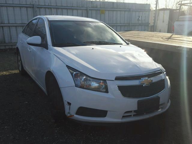 1G1PC5SBXE7452756 - 2014 CHEVROLET CRUZE LT WHITE photo 1