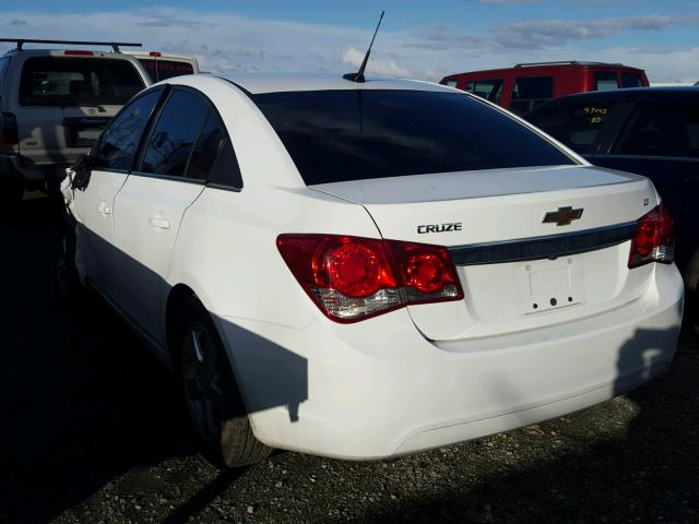 1G1PC5SBXE7452756 - 2014 CHEVROLET CRUZE LT WHITE photo 3