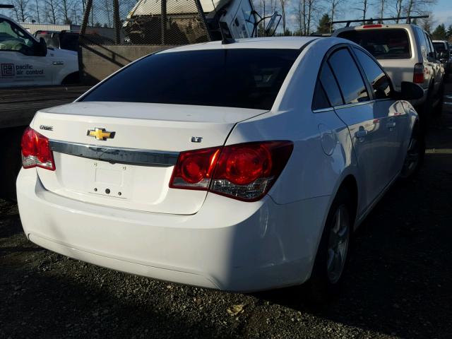 1G1PC5SBXE7452756 - 2014 CHEVROLET CRUZE LT WHITE photo 4