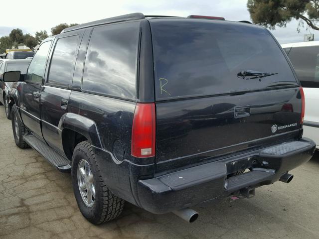 1GYEK13R6XR402640 - 1999 CADILLAC ESCALADE BLACK photo 3