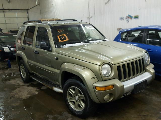 1J4GL38KX2W332499 - 2002 JEEP LIBERTY RE GREEN photo 1