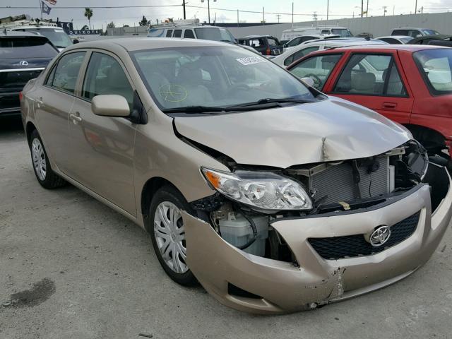 1NXBU4EE4AZ304155 - 2010 TOYOTA COROLLA BA GOLD photo 1